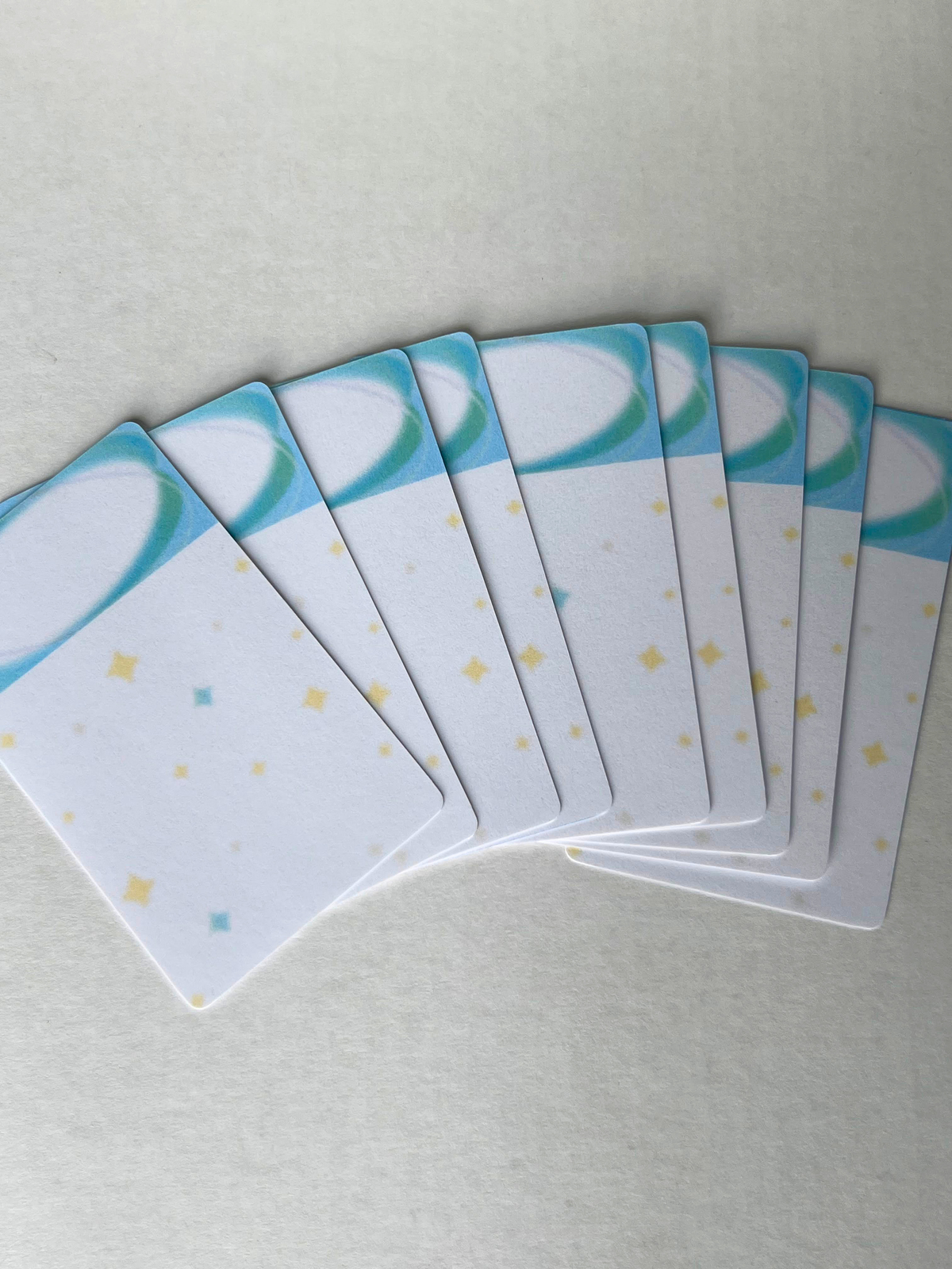 18 Blank Card Dividers Set