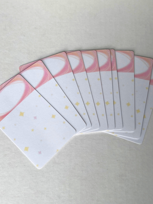 18 Blank Card Dividers Set