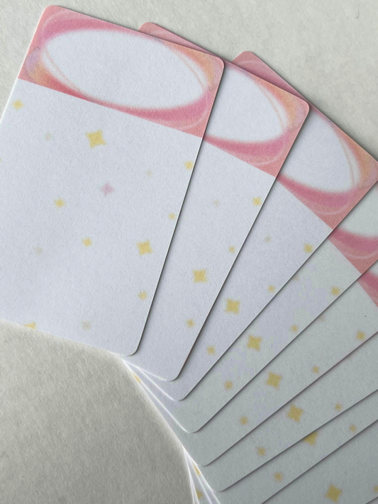 18 Blank Card Dividers Set