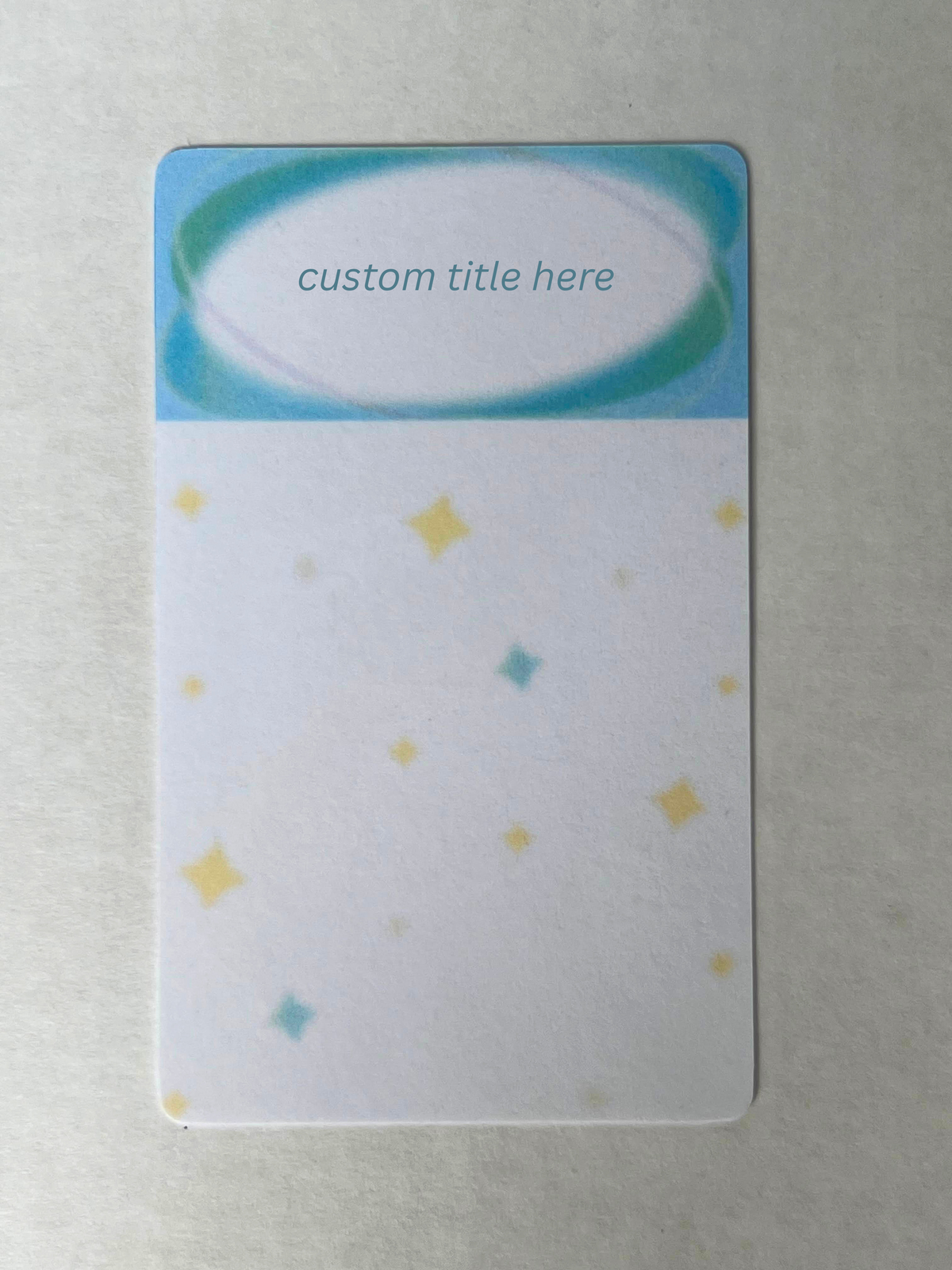 16 Custom Card Dividers