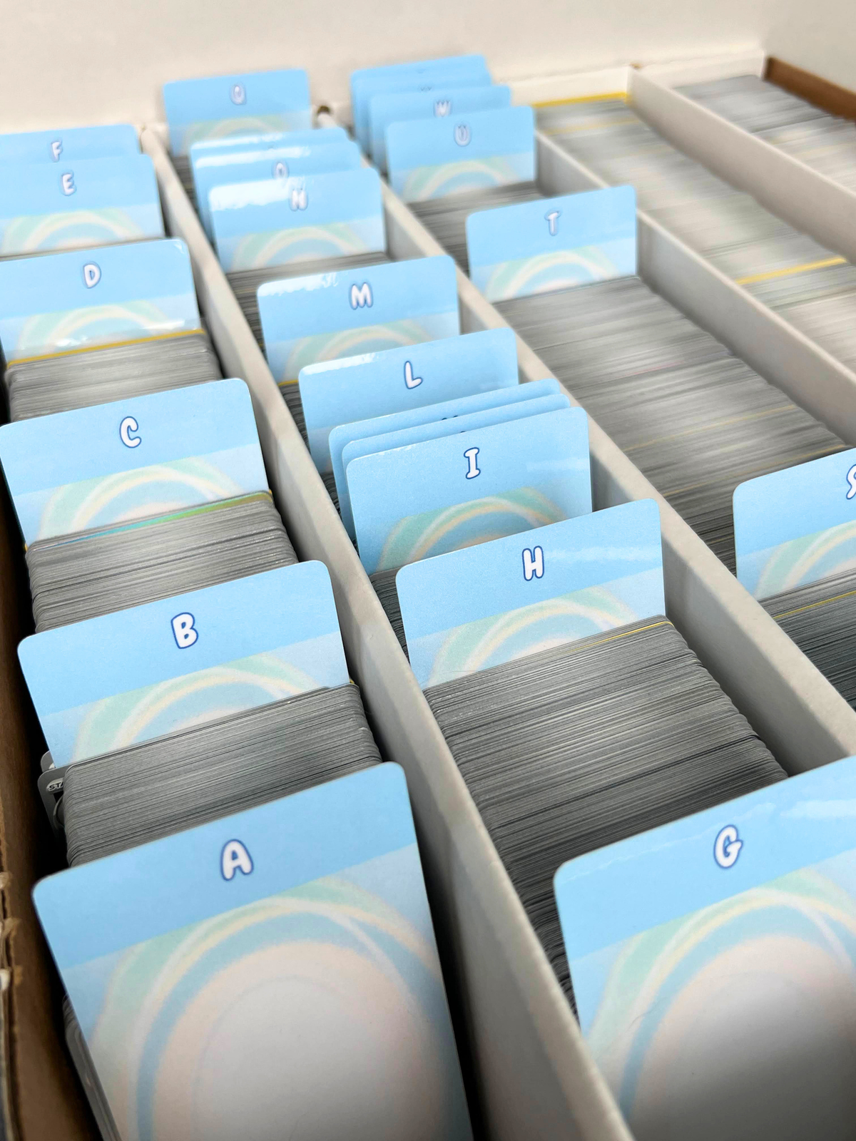 16 Custom A-Z Dividers